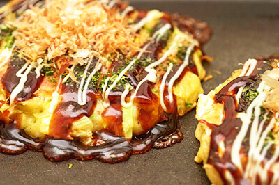 隠れ家的なお好み焼き、もんじゃ焼き屋さん