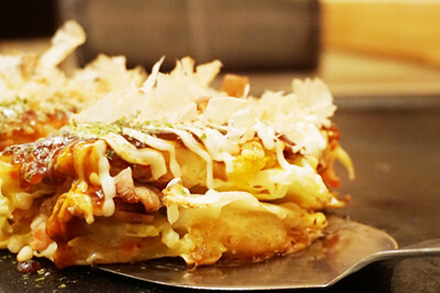 お家で美味しいお好み焼き、もんじゃ焼きを